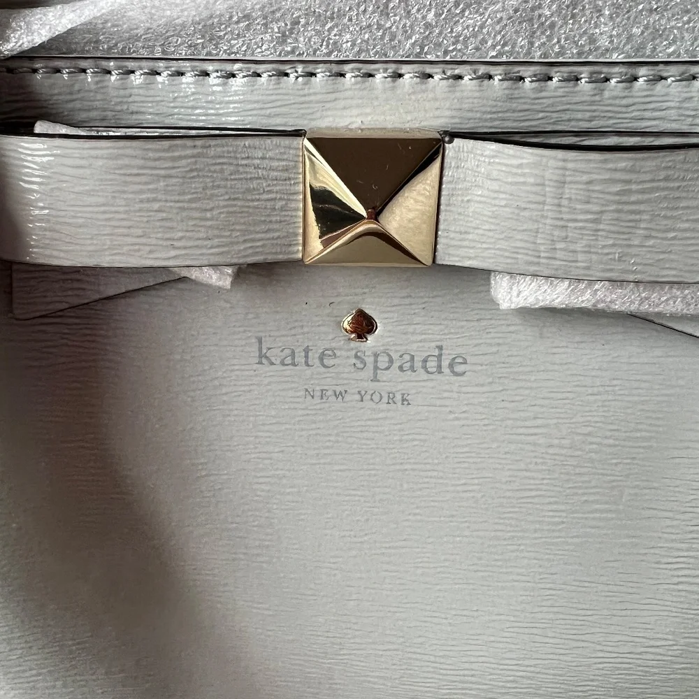 Brand New With Tags Kate Spade Grey Jeanne Beacon Court Bag